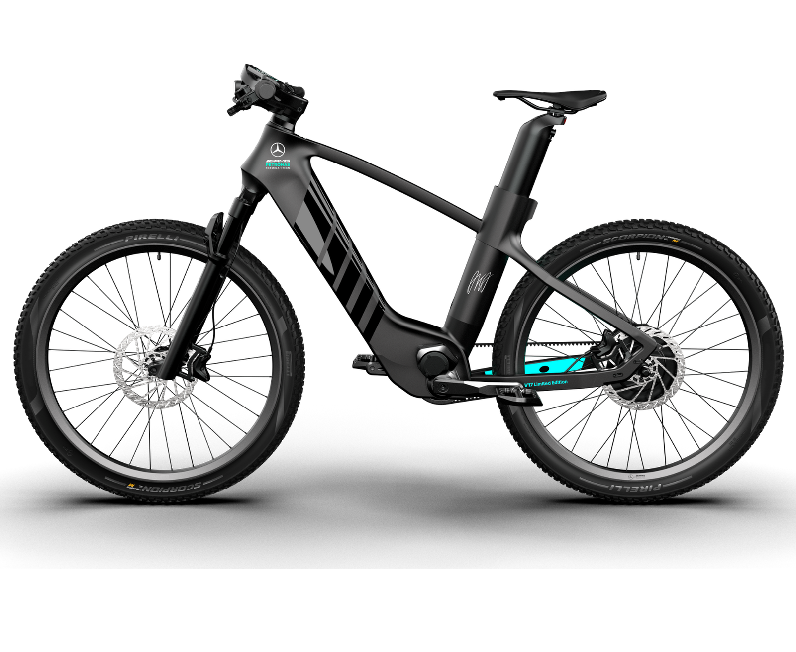 Limited Edition Mercedes-AMG PETRONAS F1® Team Rallye Edition 250 Electric Bike