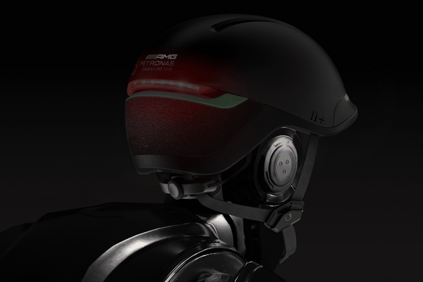 Mercedes-AMG PETRONAS F1® Team Helmet - Smart eBike Safety Features